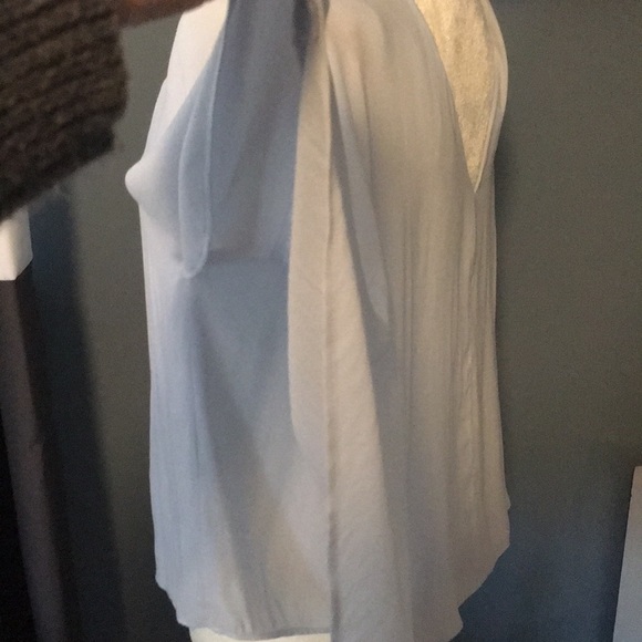 Forever 21 | Baby Blue Flutter Sleeve Top - Picture 4 of 5